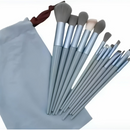 Kit 13 Pincéis de Maquiagem com Estojo de Veludo